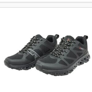 Gerry Mens Sneakers Speed Trail Black Shoe New In Box size 9.5